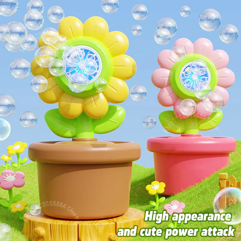 Bubble Sword Wand - Yeni Ayçiçeği Kabarcık Makinesi Tam Otomatik