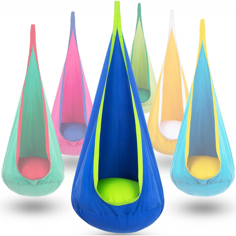 Kids Outdoor Hanging Chair - Çocuklar İçin Asılı Salıncak Hamak Koltuğu,