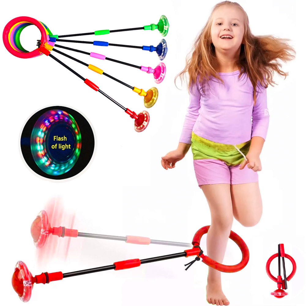 Kids Outdoor Gear - Flaş Atlama İpi Topu Çocuklar Bir