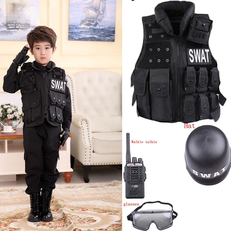 Kids Outdoor Gear - 2025 Cadılar Bayramı Çocuklar Avcılık Askeri