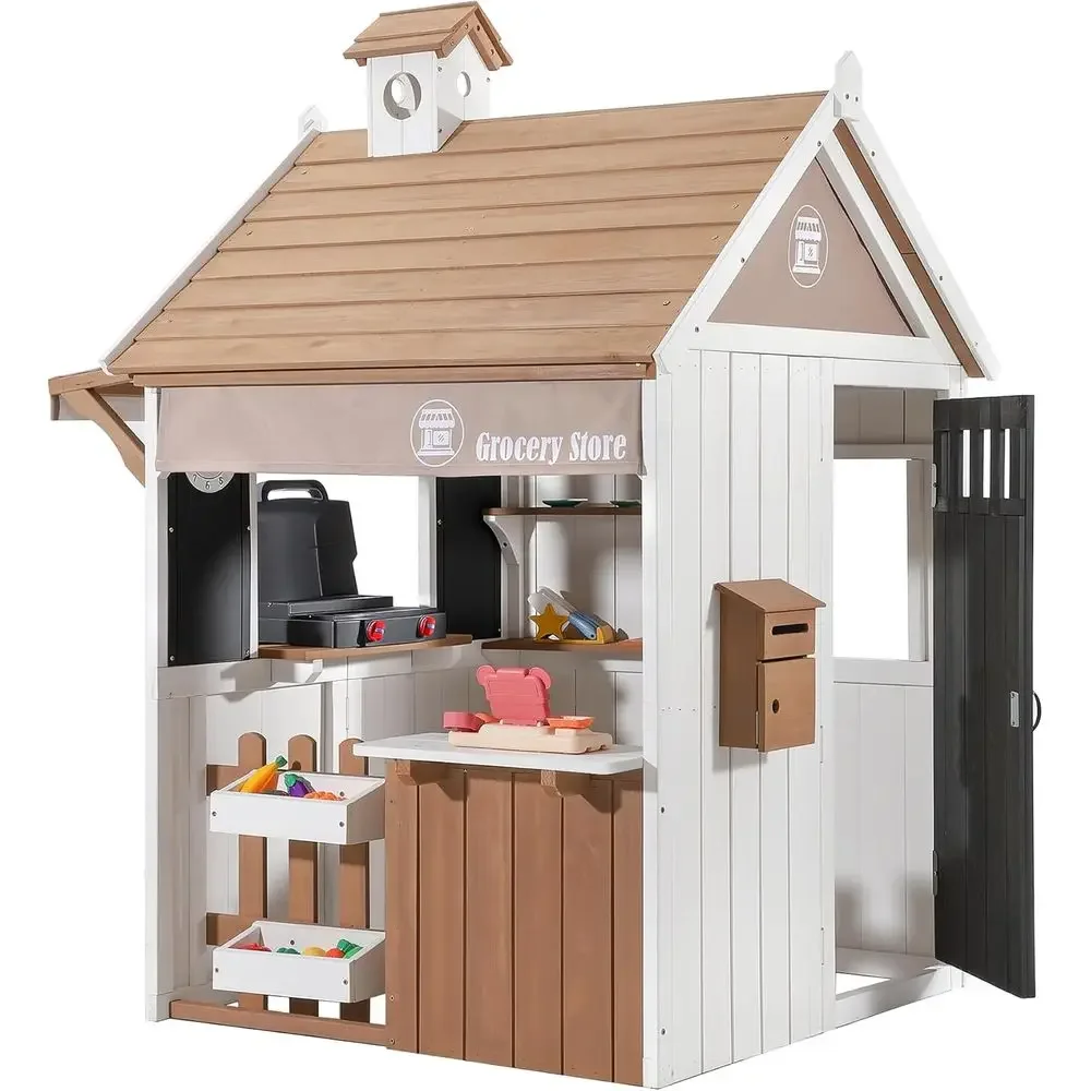 Kids Outdoor Chalkboard - 2'si 1 Arada Çocuklar İçin Açık
