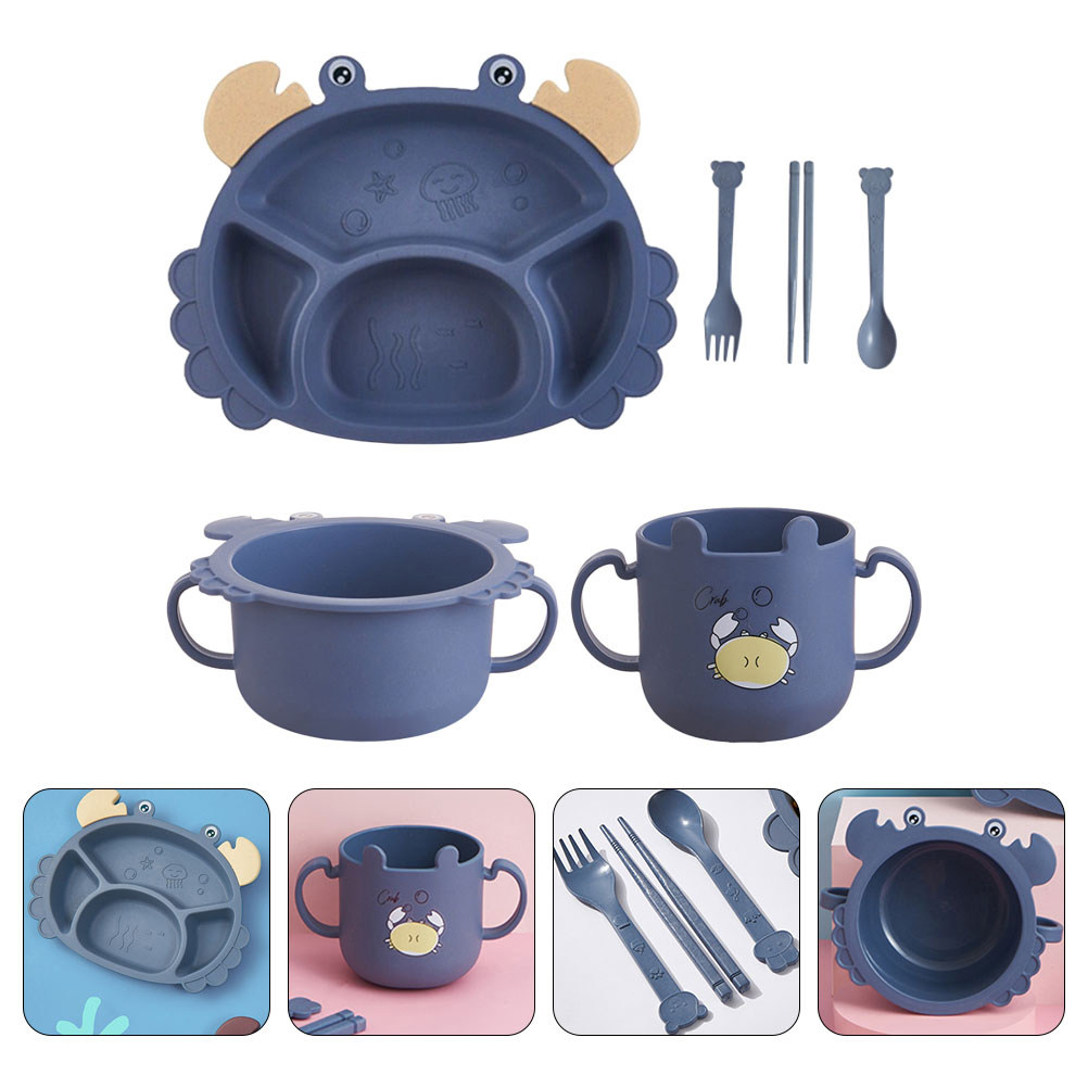 Kids Outdoor Dining Set - 6 Parçalı Çocuk Yemek Seti, Küçük