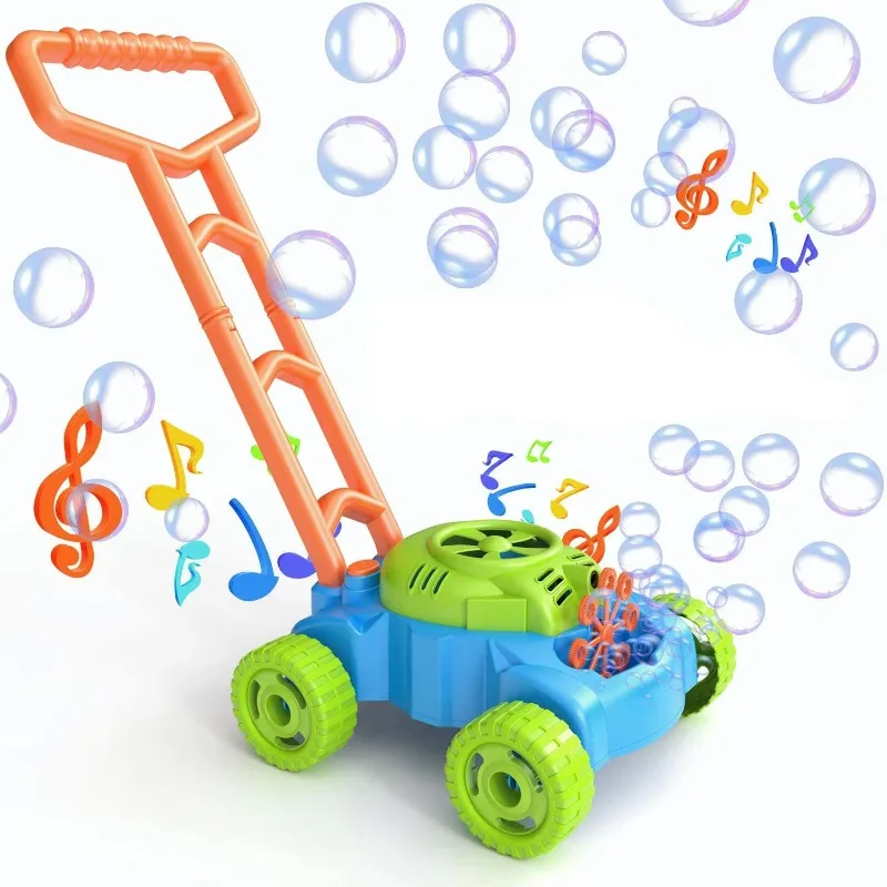 Kids Outdoor Lawn Mower - Elektrik kabarcık oyuncak araba açık aile