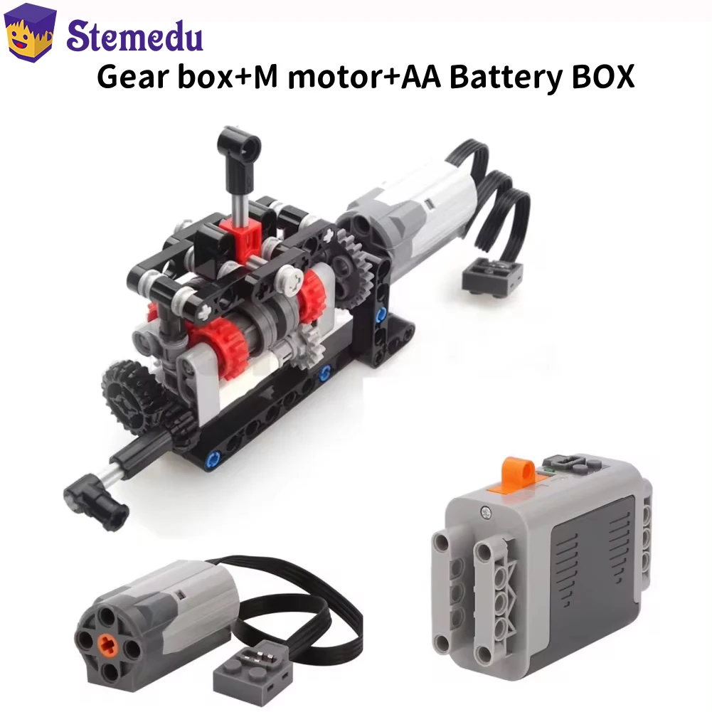 Lego Set Technic - MOC yüksek teknoloji 4 hızları şanzıman