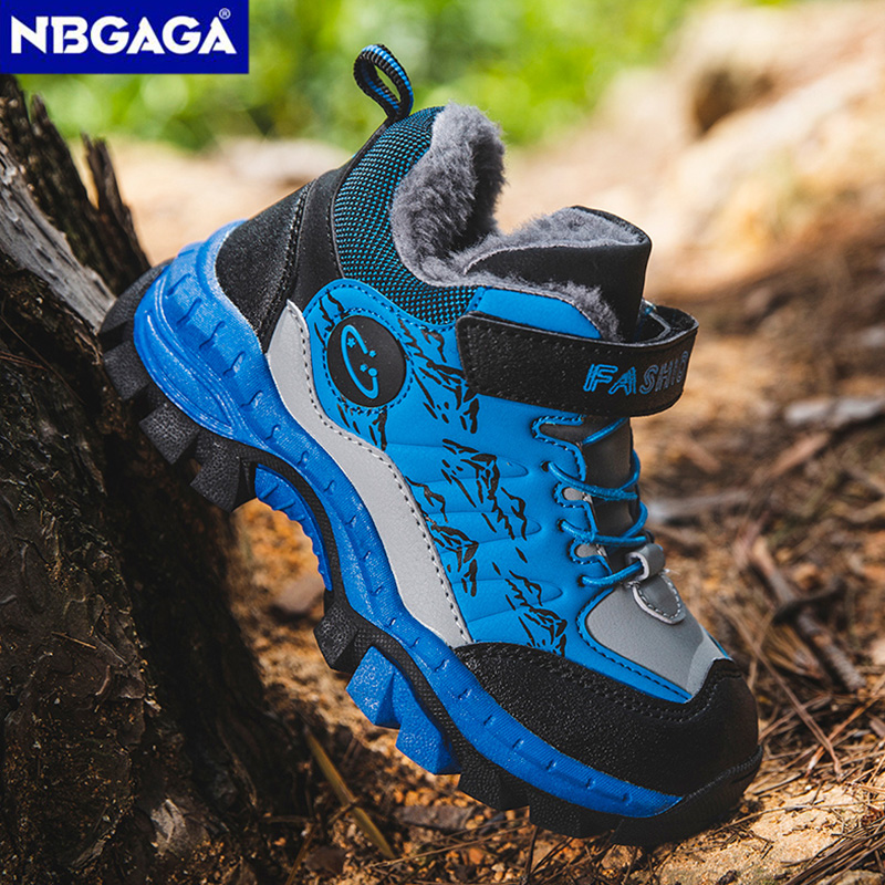 Kids Outdoor Gear - Kış çocuk rahat kar yarım çizmeler