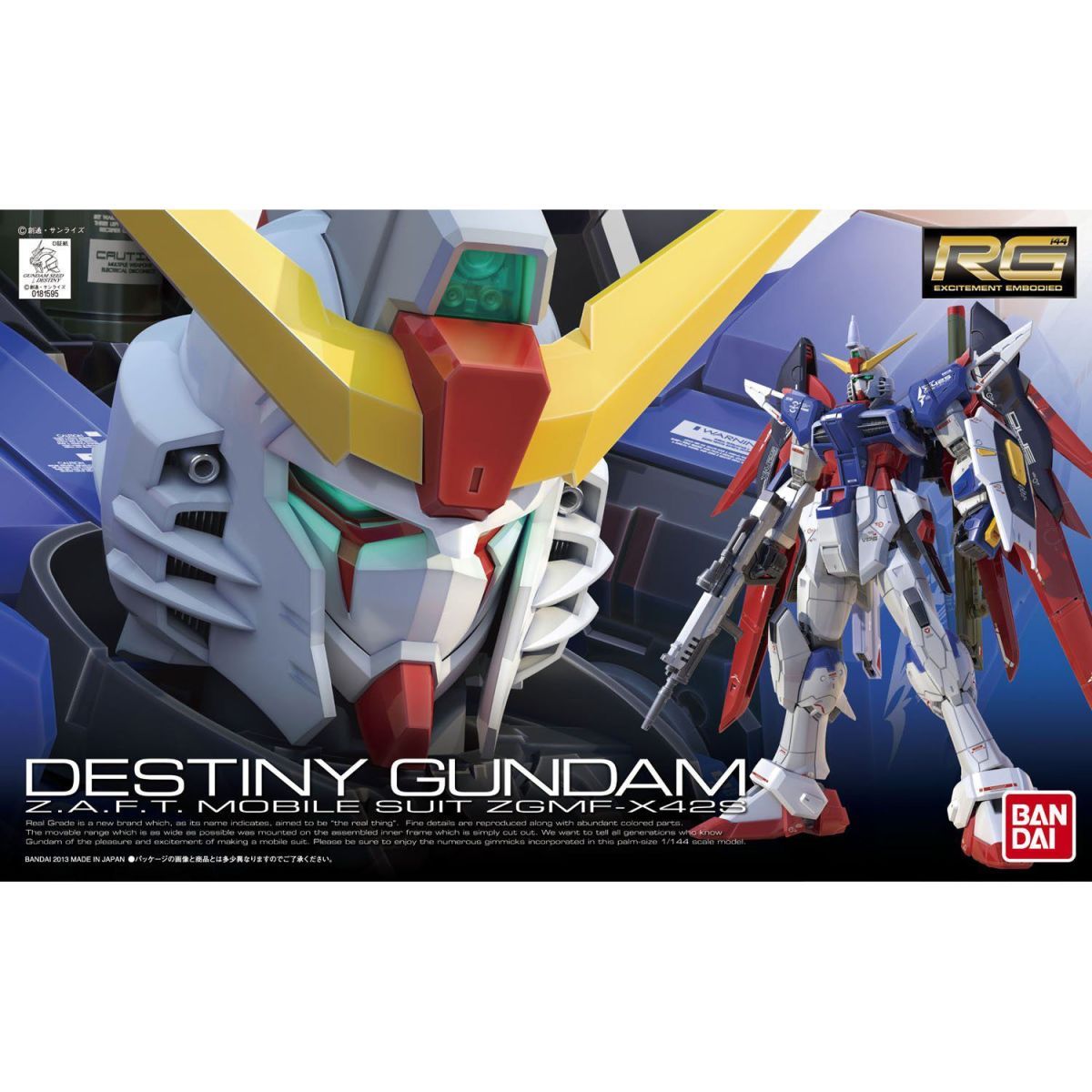 Bandai Model Gundam Rg - Bandai Orijinal Rg 11 1/144 Gundam