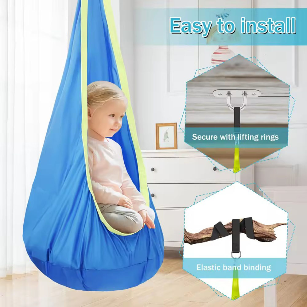 Çocuklar için şişme minderli n - Kids Outdoor Hanging Chair incelemesi ve fiyatı