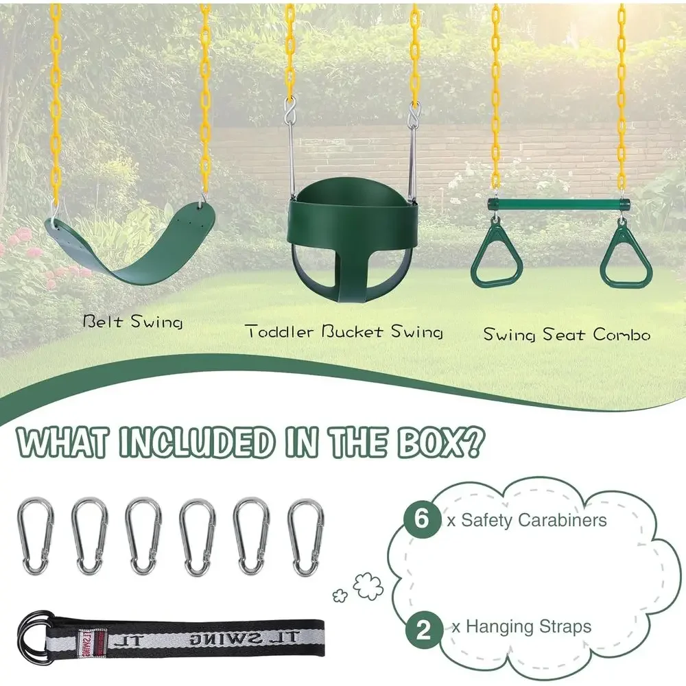 Çocuklar için Halkalar, Kemerl - Kids Outdoor Swing incelemesi ve fiyatı