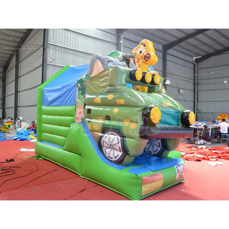 Safari Jeep Temalı Şişme Oyun  - Kids Outdoor Jeep incelemesi ve fiyatı