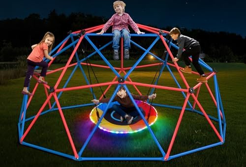 LED'li Disk Salıncaklı Clim Do - Kids Outdoor Jungle Gym incelemesi ve fiyatı