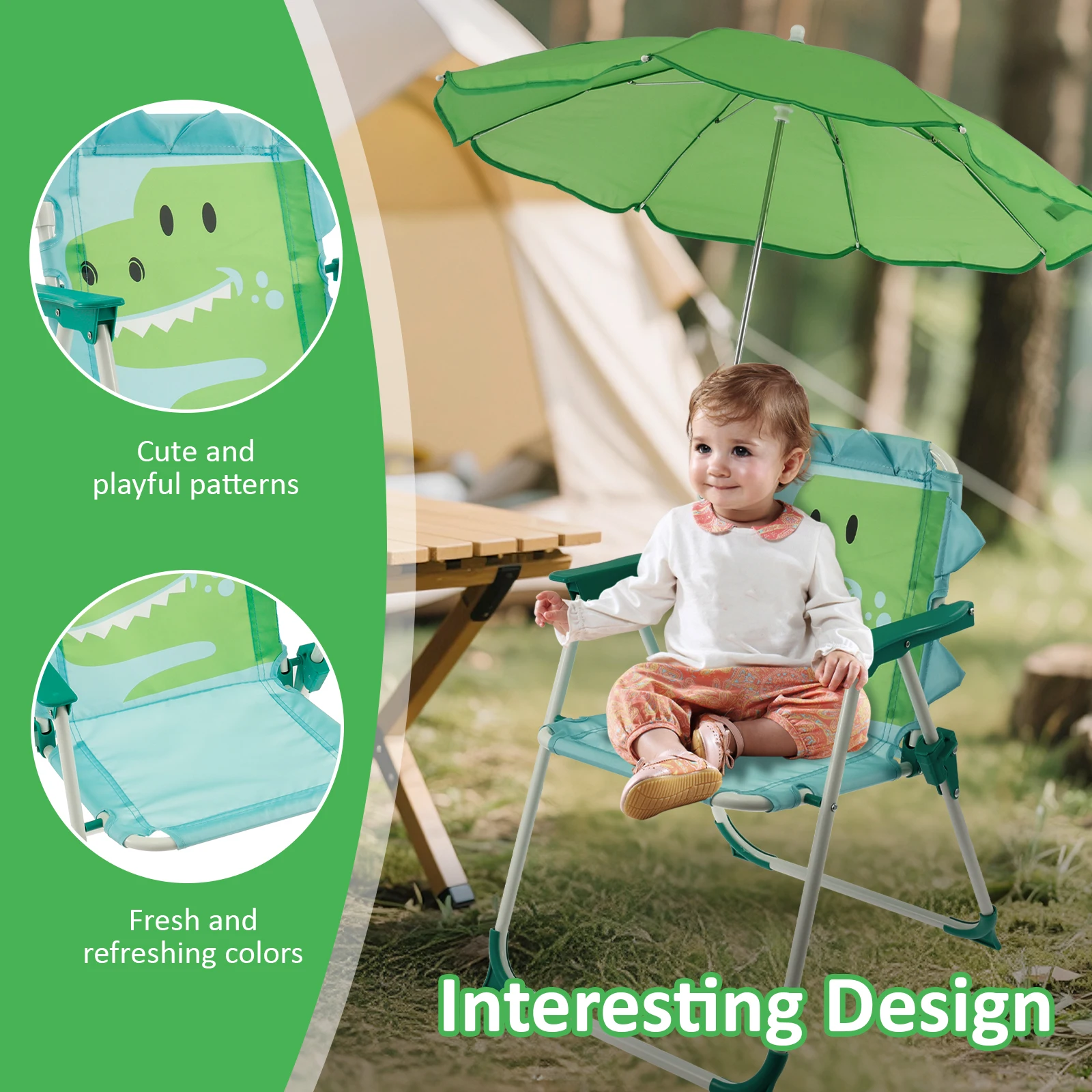 Çocuklar İçin Katlanır Plaj Sa - Kids Outdoor Lounger Chair incelemesi ve fiyatı