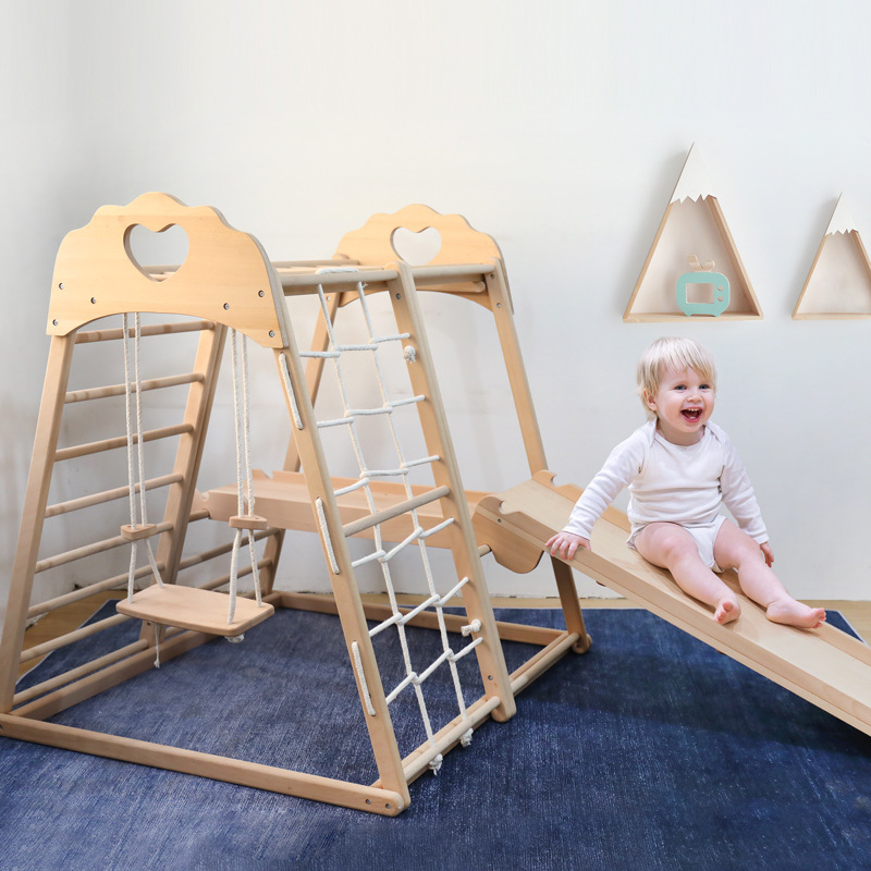 Açık Hava Ahşap Büyük Boy Oyun - Kids Outdoor Jungle Gym incelemesi ve fiyatı
