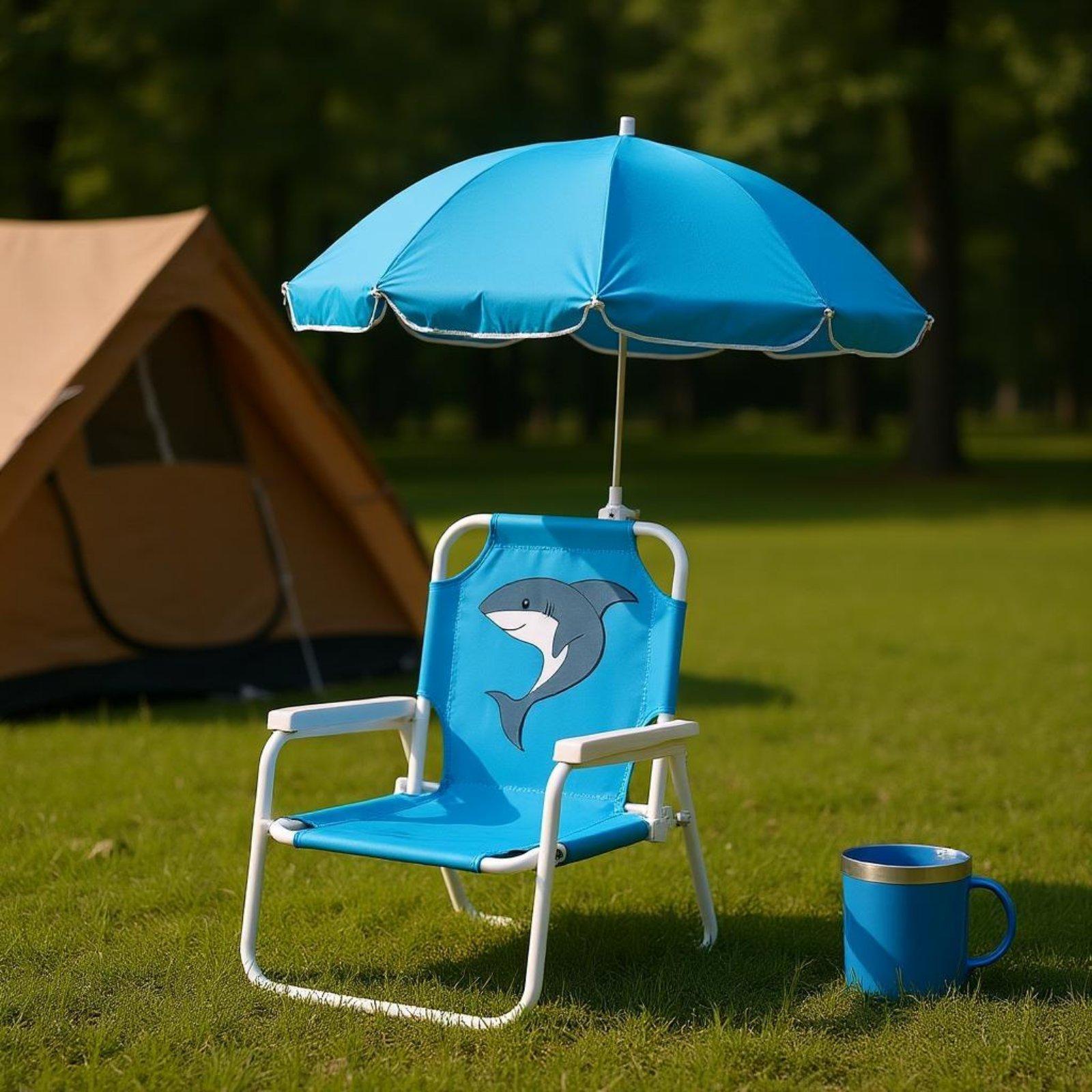 Çocuk Plaj Sandalyesi, Şemsiye - Kids Outdoor Foldable Chair incelemesi ve fiyatı