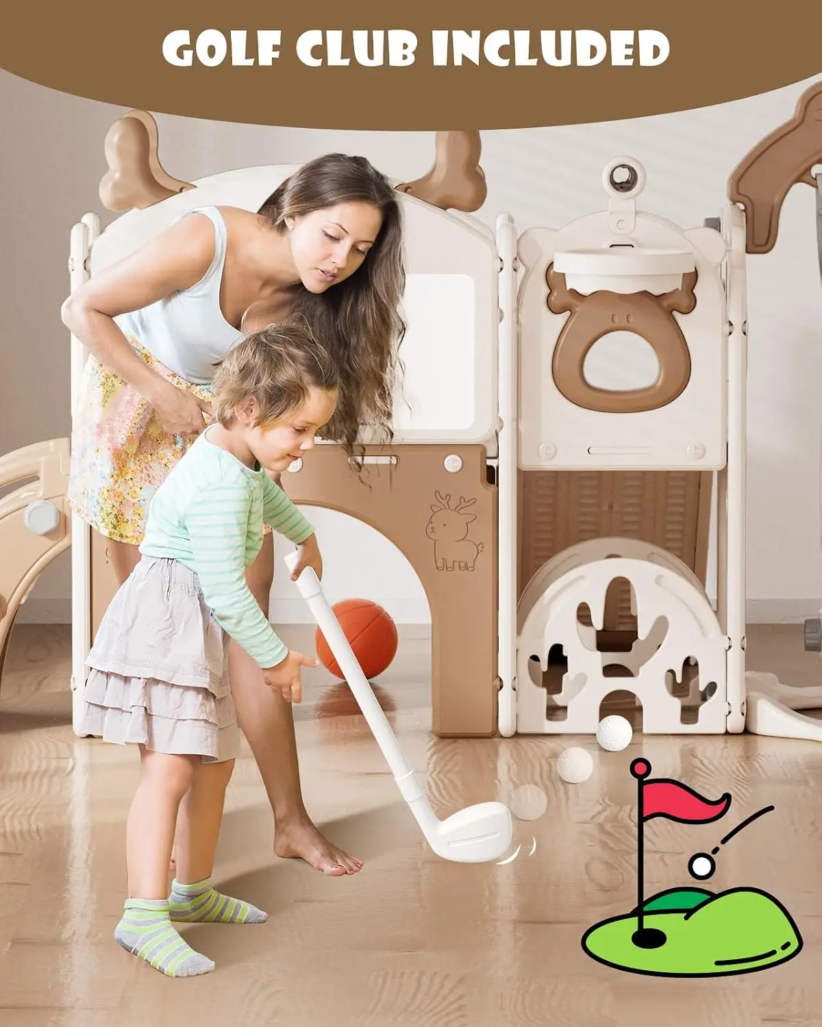 13'ü 1 arada Çocuk Kaydırağı v - Kids Outdoor Swing incelemesi ve fiyatı