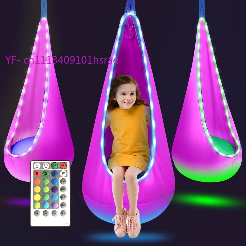 Parlayan LED'li Şişme Hamak Ta - Kids Outdoor Hanging Chair incelemesi ve fiyatı