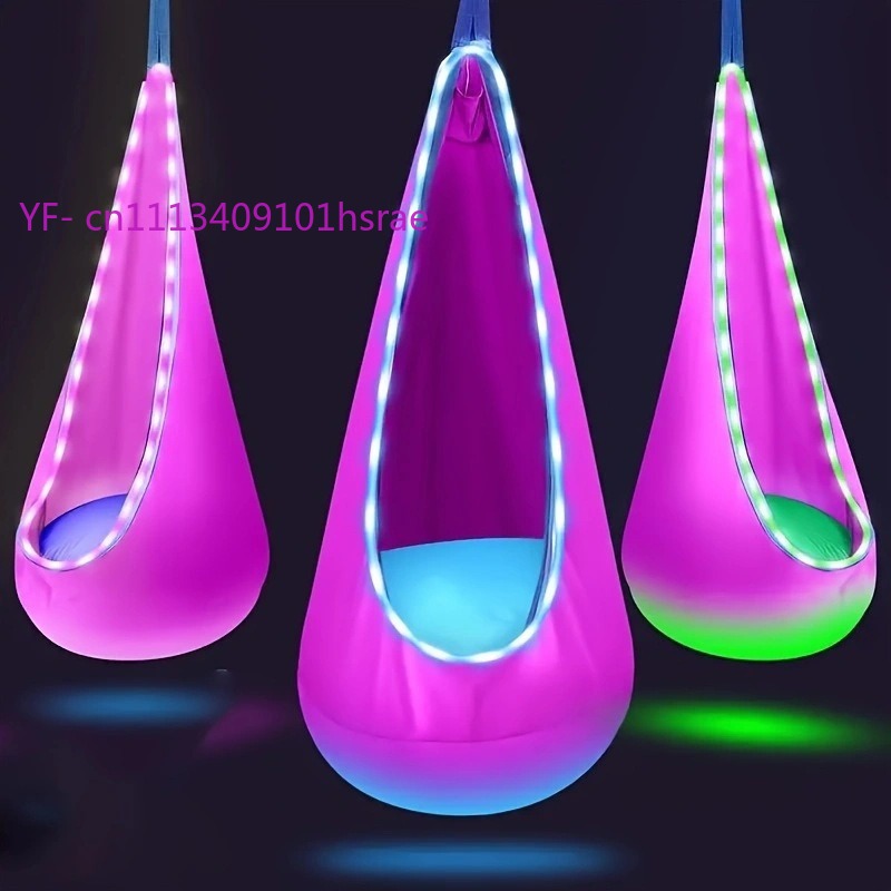 Parlayan LED'li Şişme Hamak Ta - Kids Outdoor Hanging Chair incelemesi ve fiyatı