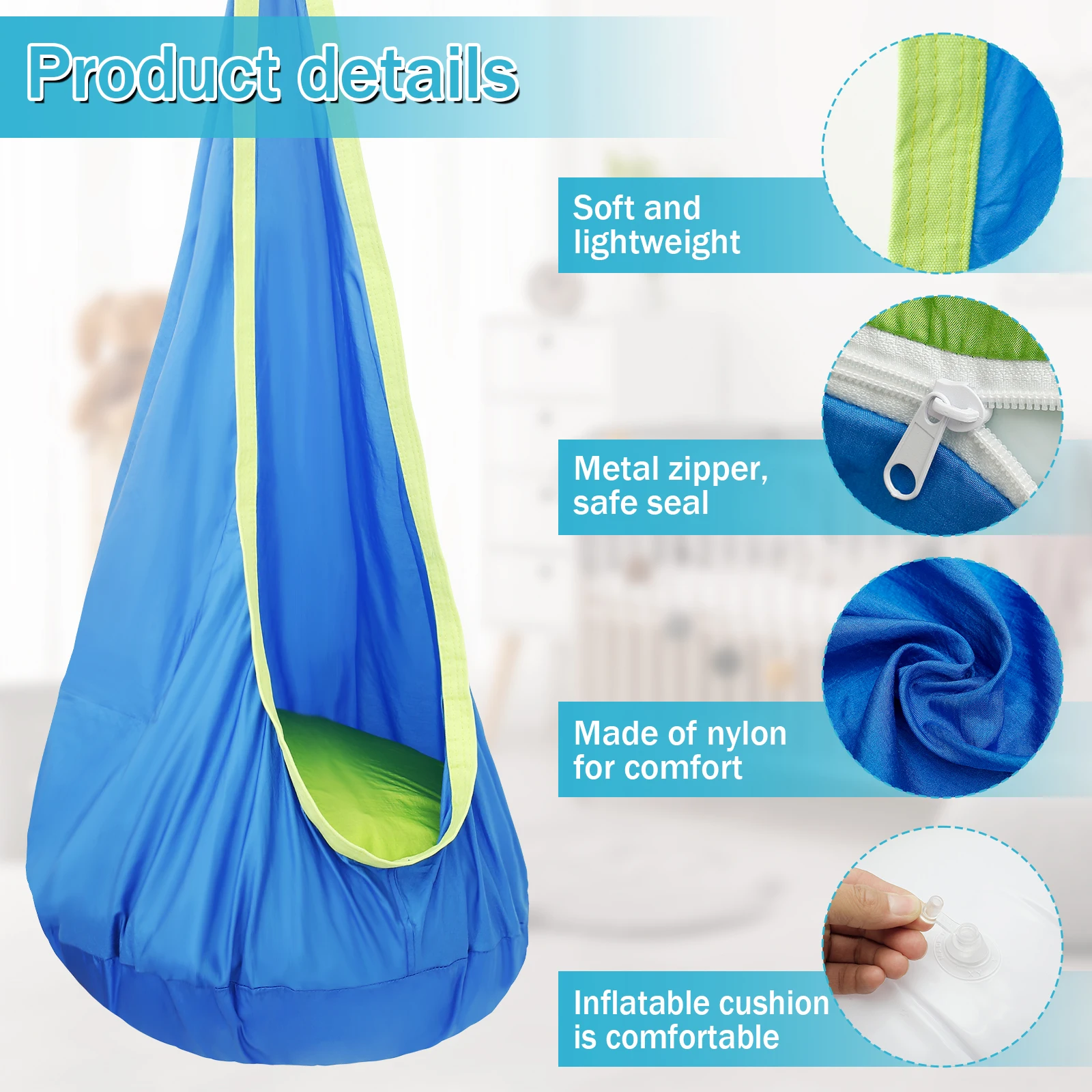 Sandalye Duyusal Salıncak Sand - Kids Outdoor Hanging Chair incelemesi ve fiyatı