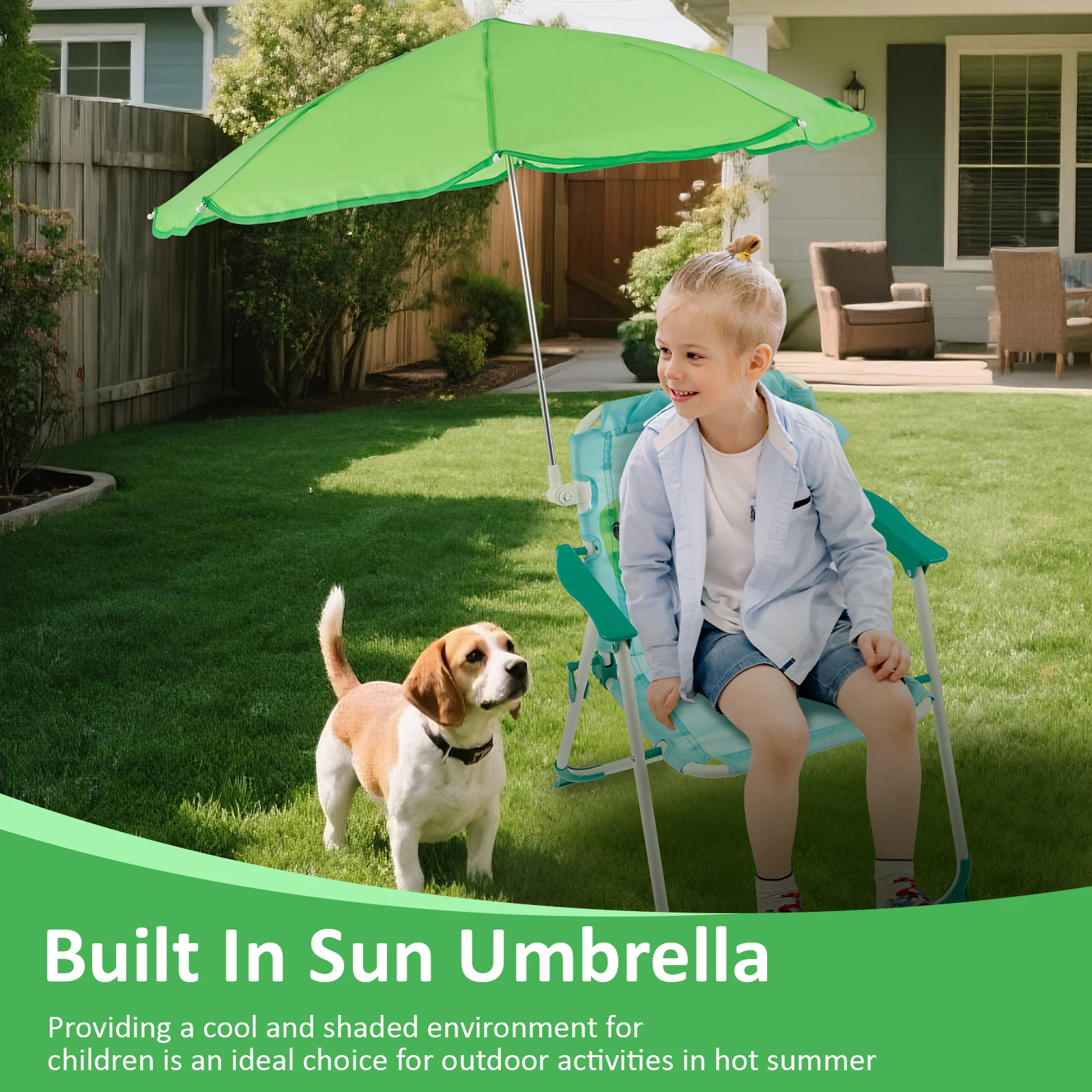 Çocuklar için Katlanabilir Pla - Kids Outdoor Lounger Chair incelemesi ve fiyatı
