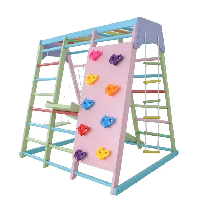 Çocuklar İçin Ahşap Tırmanma Ç - Kids Outdoor Jungle Gym incelemesi ve fiyatı